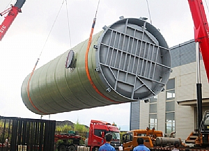 智能遠(yuǎn)程預(yù)制泵站 大型地埋式泵站吊裝車(chē)發(fā)貨